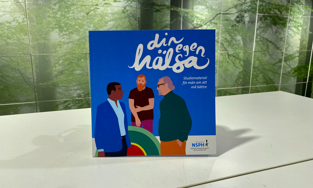 Din egen hälsa bild på material för män